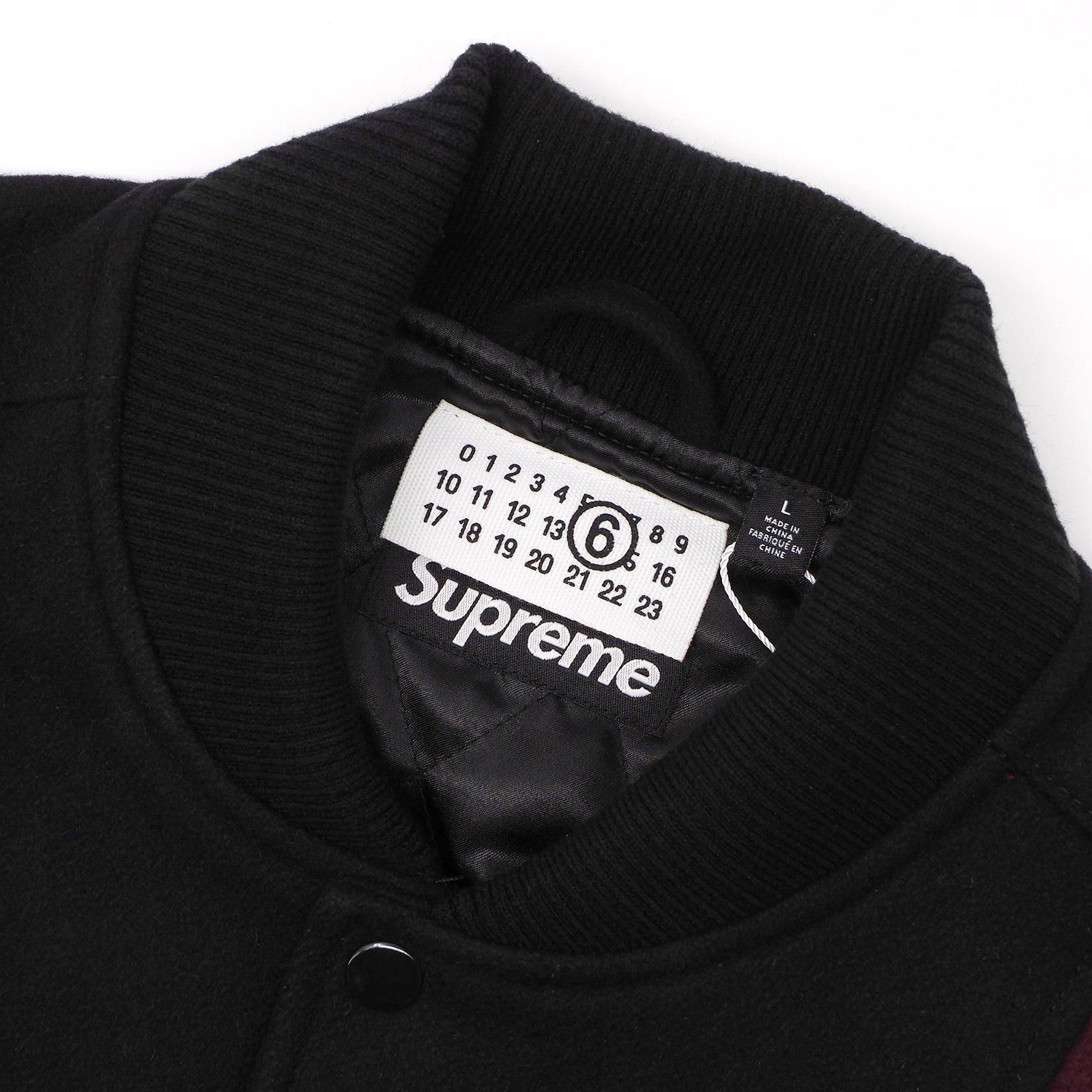 Supreme MM6 Maison Margiela Split Varsity Jacket (SS24) - $698