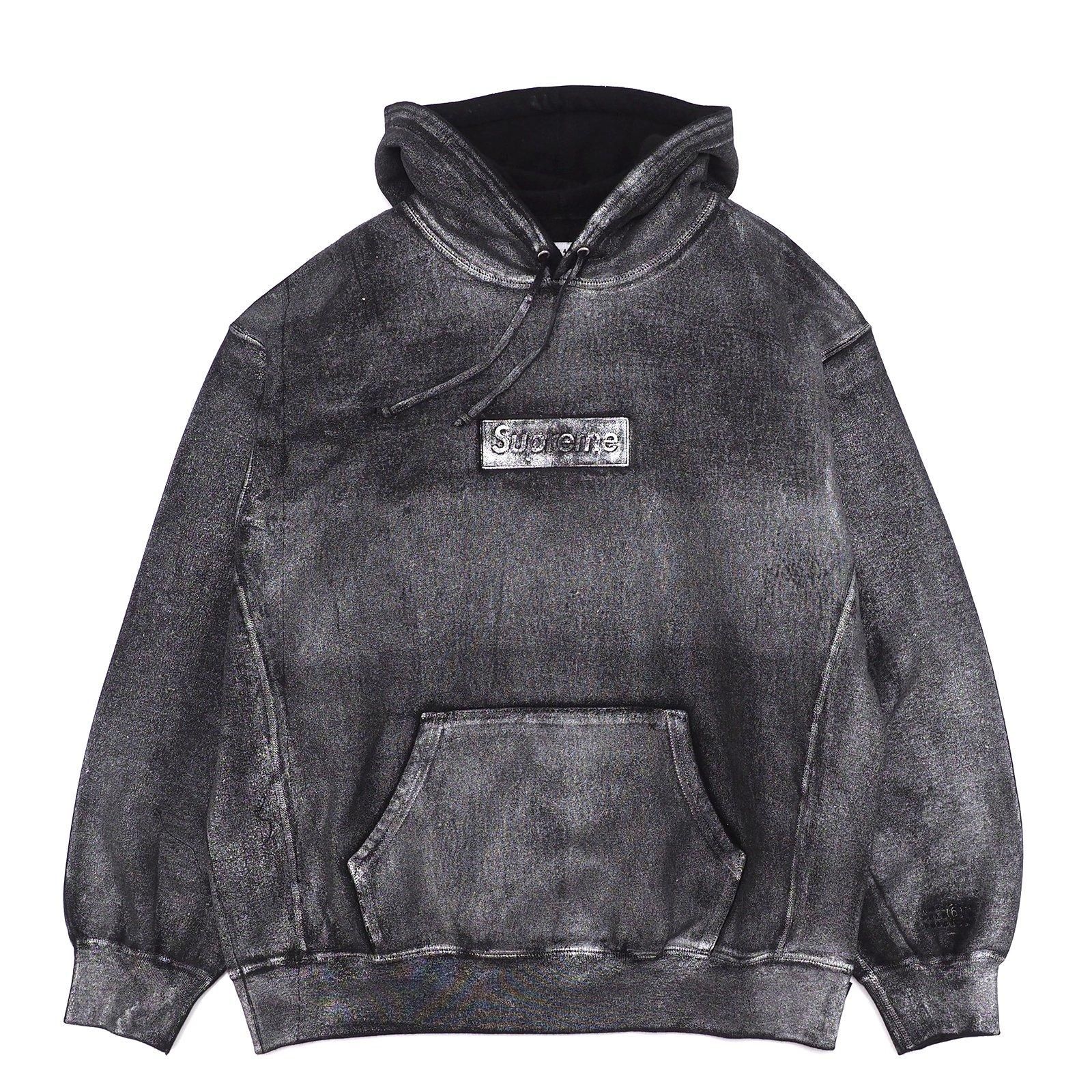 Supreme/MM6 Maison Margiela Foil Box Logo Hooded Sweatshirt 