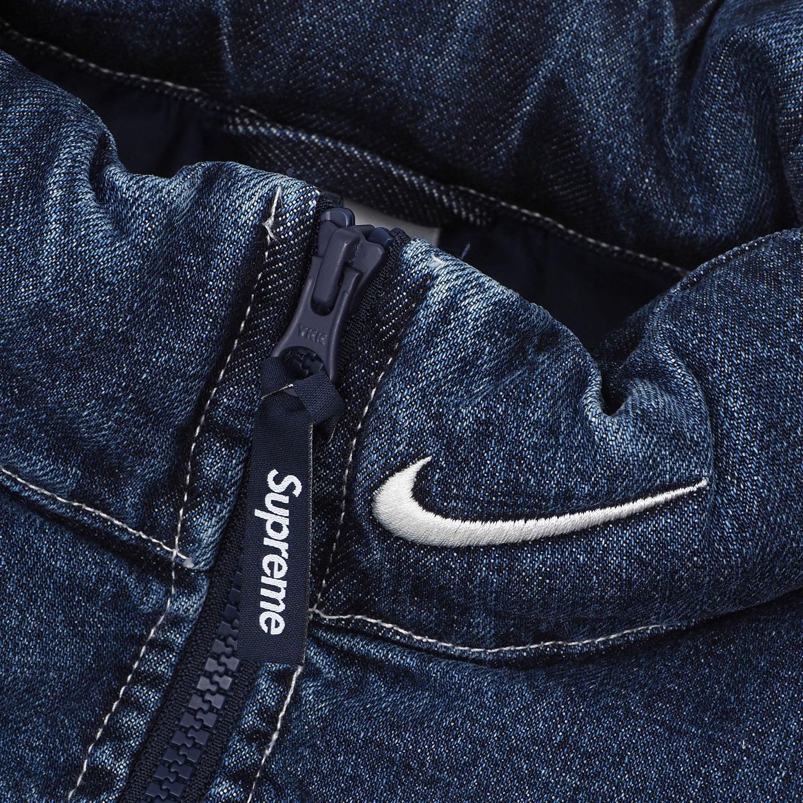 Supreme/Nike Denim Puffer Vest | 2024 Spring/Summer Collab