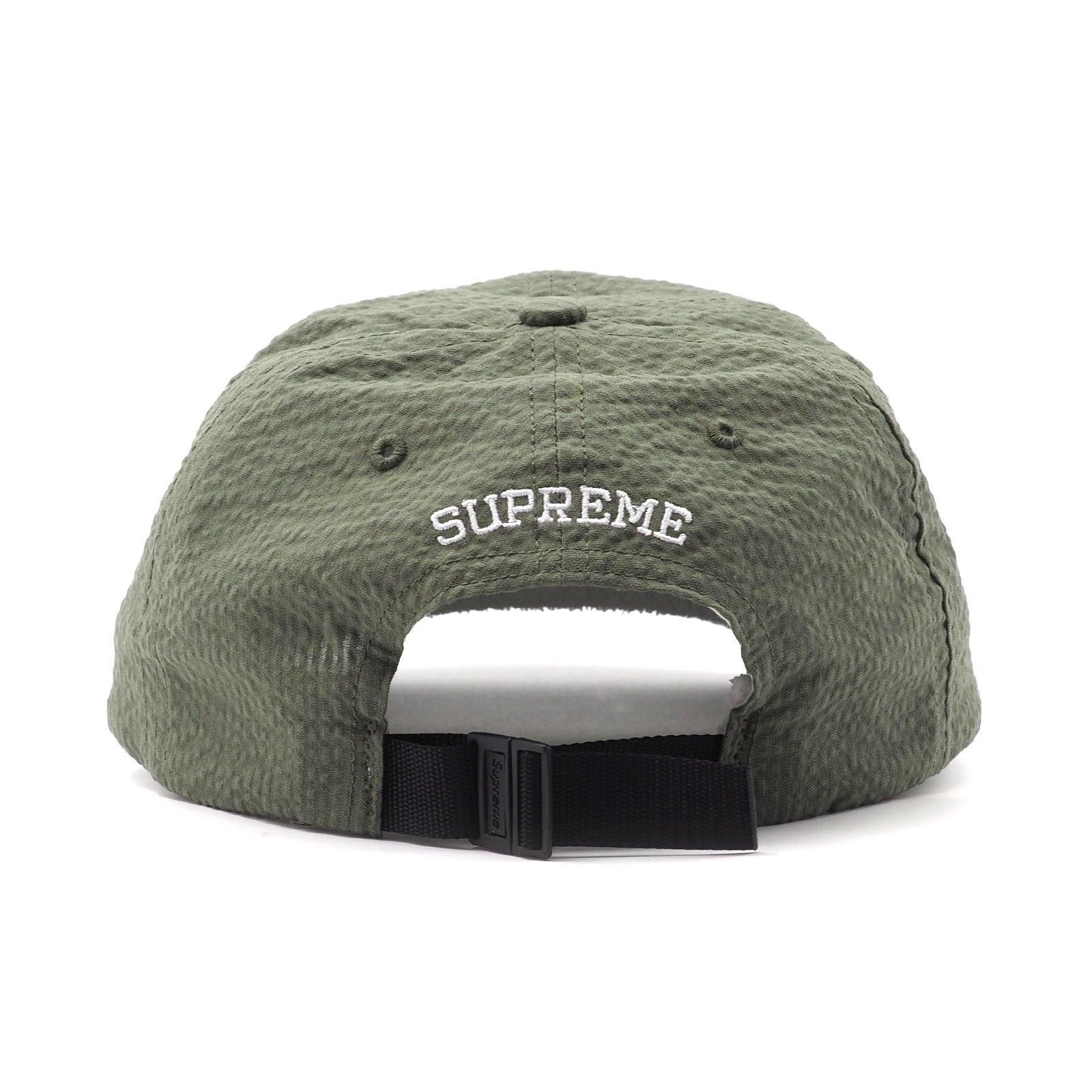 Supreme Sロゴ キャップ シアサッカー Seersucker S Logo 6-Panel | Supreme 24ss