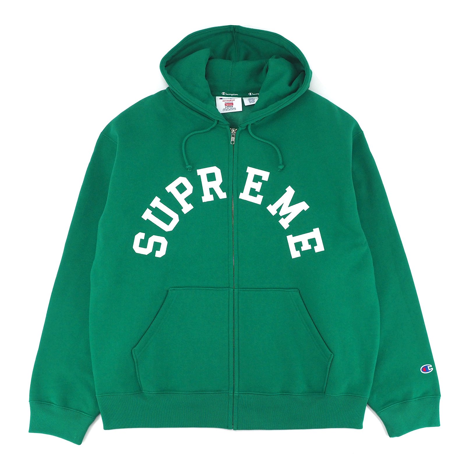 Supreme x Champion Zip Up Hooded Sweatshirt | 2024 Spring/Summer ...