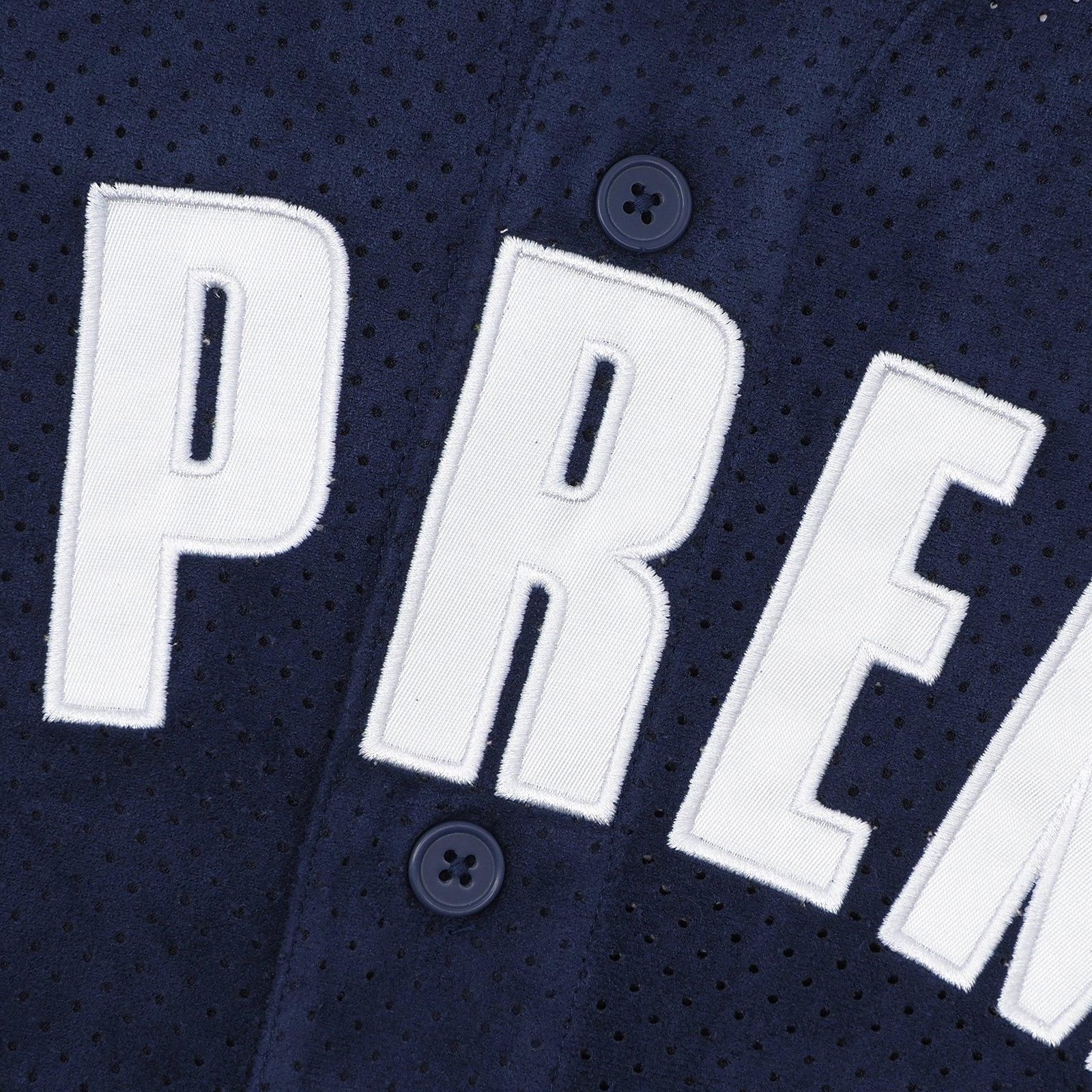 Supreme | Ultrasuede Mesh Baseball Jersey - ParkSIDER