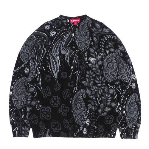 Supreme - Printed Paisley Sweater