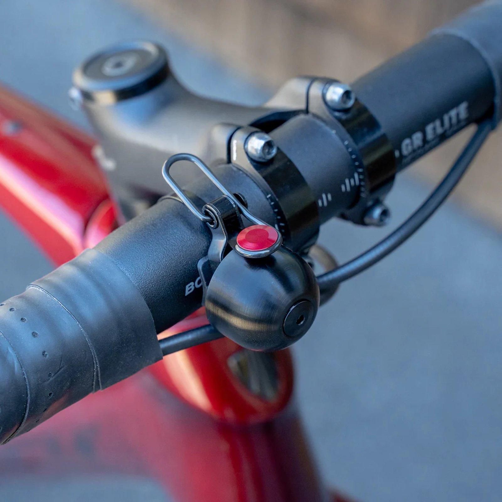Spurcycle Original Bell | BLK+RED - ParkSIDER