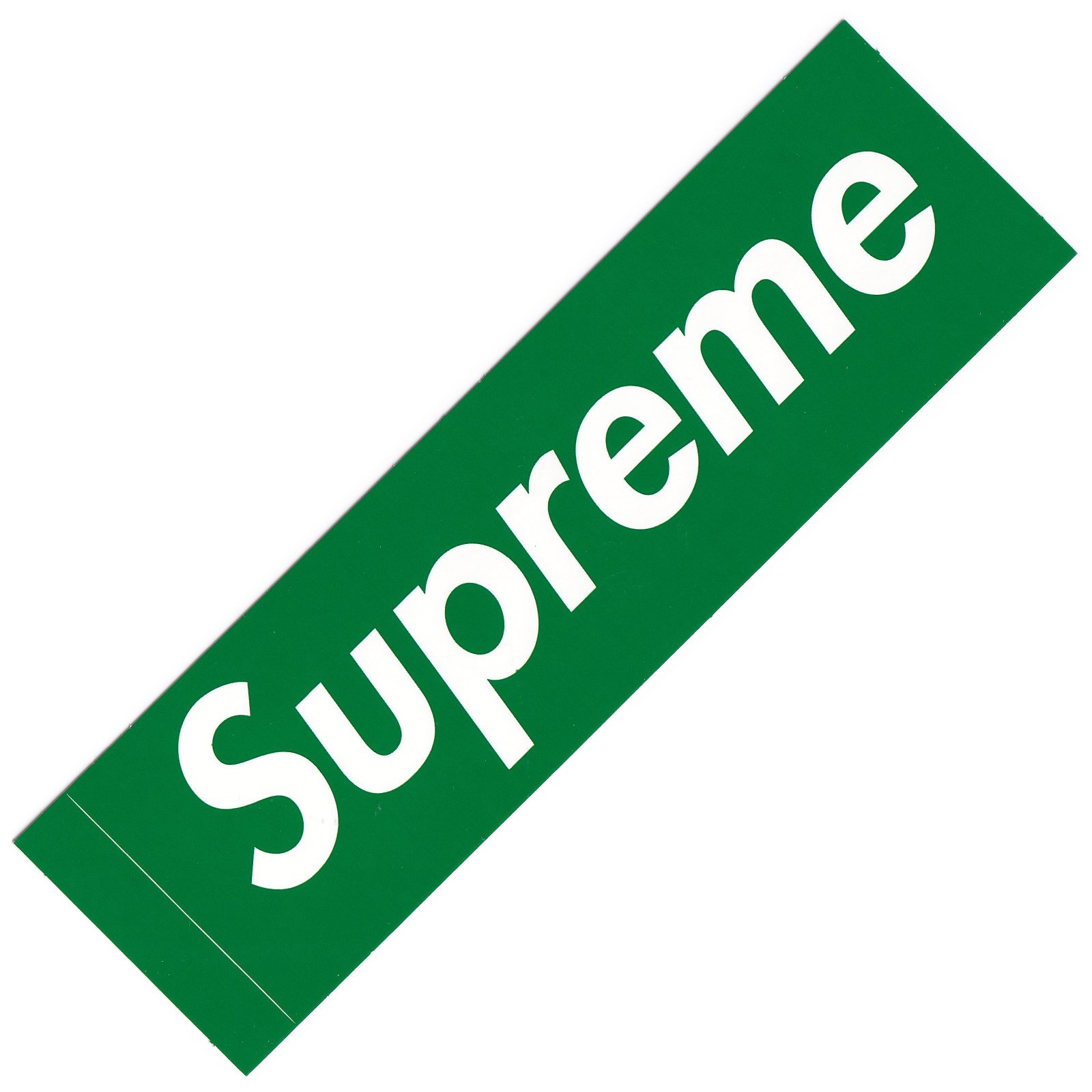 supremeのステッカー グリーン