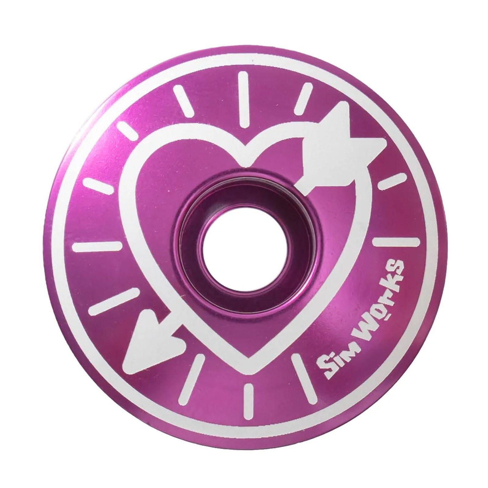 SimWorks by Nitto - Heart & Arrow Stem Cap (1-1/8