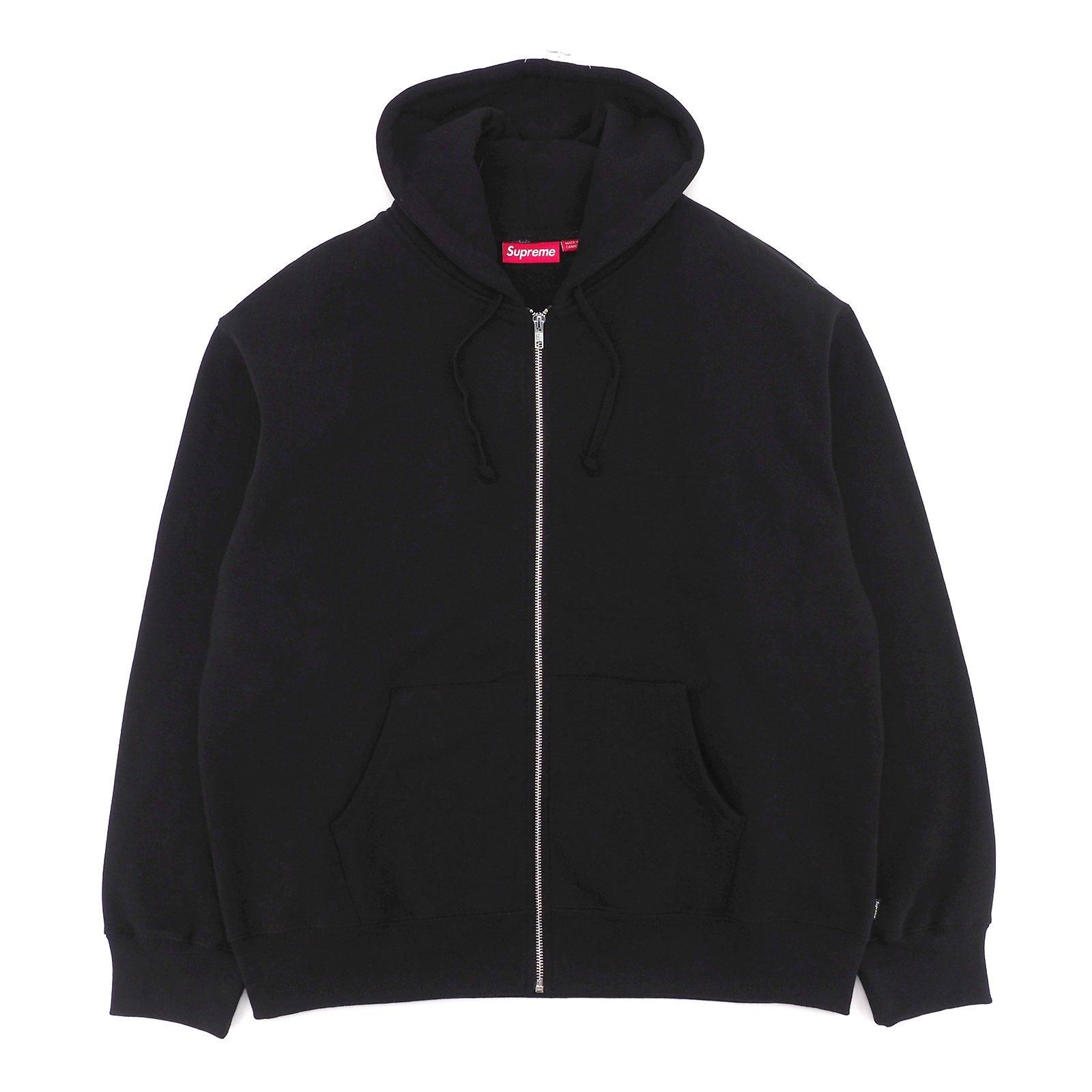 Supremeのジップパーカー SUPREME シュプリーム ジップアップパーカー ブルー Lサイズ