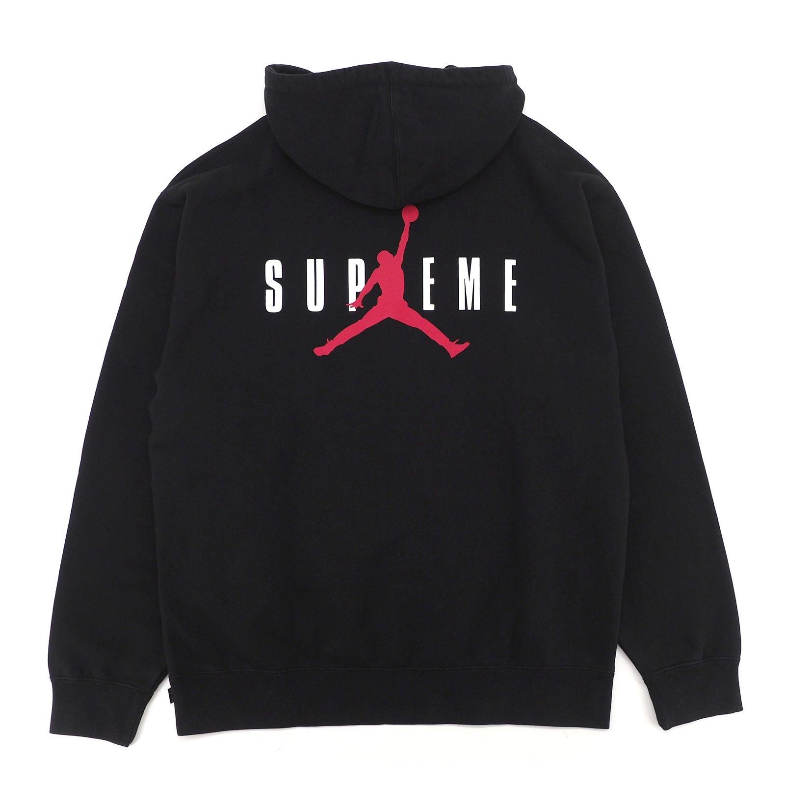 シュプリーム ナイキ エア ジョーダン フーディー スウェットシャツ ブラック Supreme x Jordan フーディ | スウェットシャツ - ParkSIDER