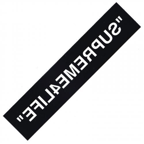 Supreme - 4 Life Sticker