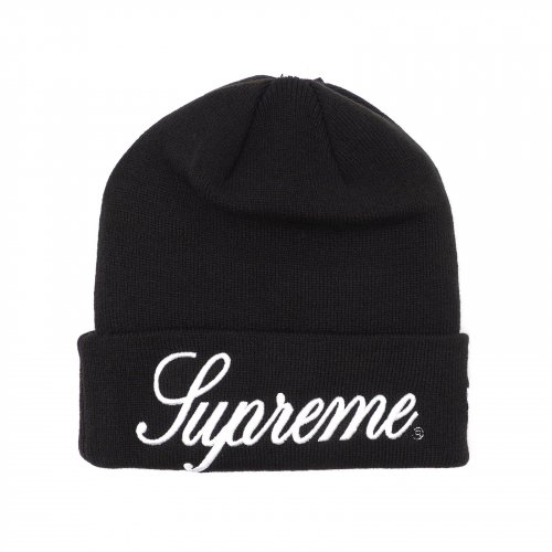 Supreme - New Era Script Beanie