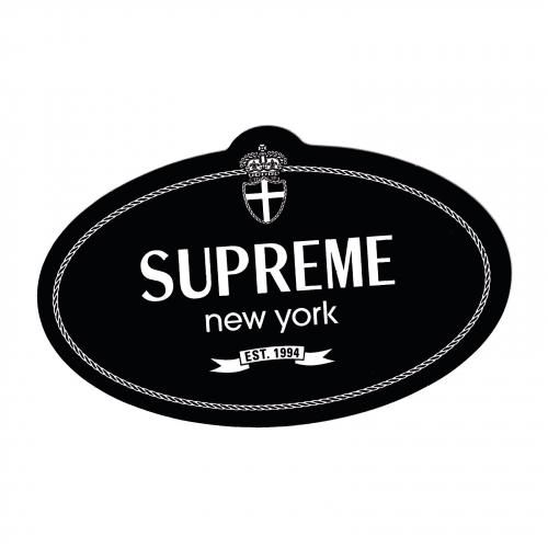 Supreme - Crest Sticker