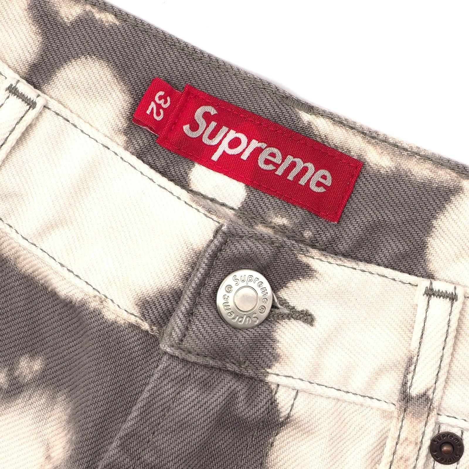 Supreme Baggy Jean ブリーチ 32インチ Supreme】シュプリーム『Rigid Baggy Jean size32』22FW メンズ