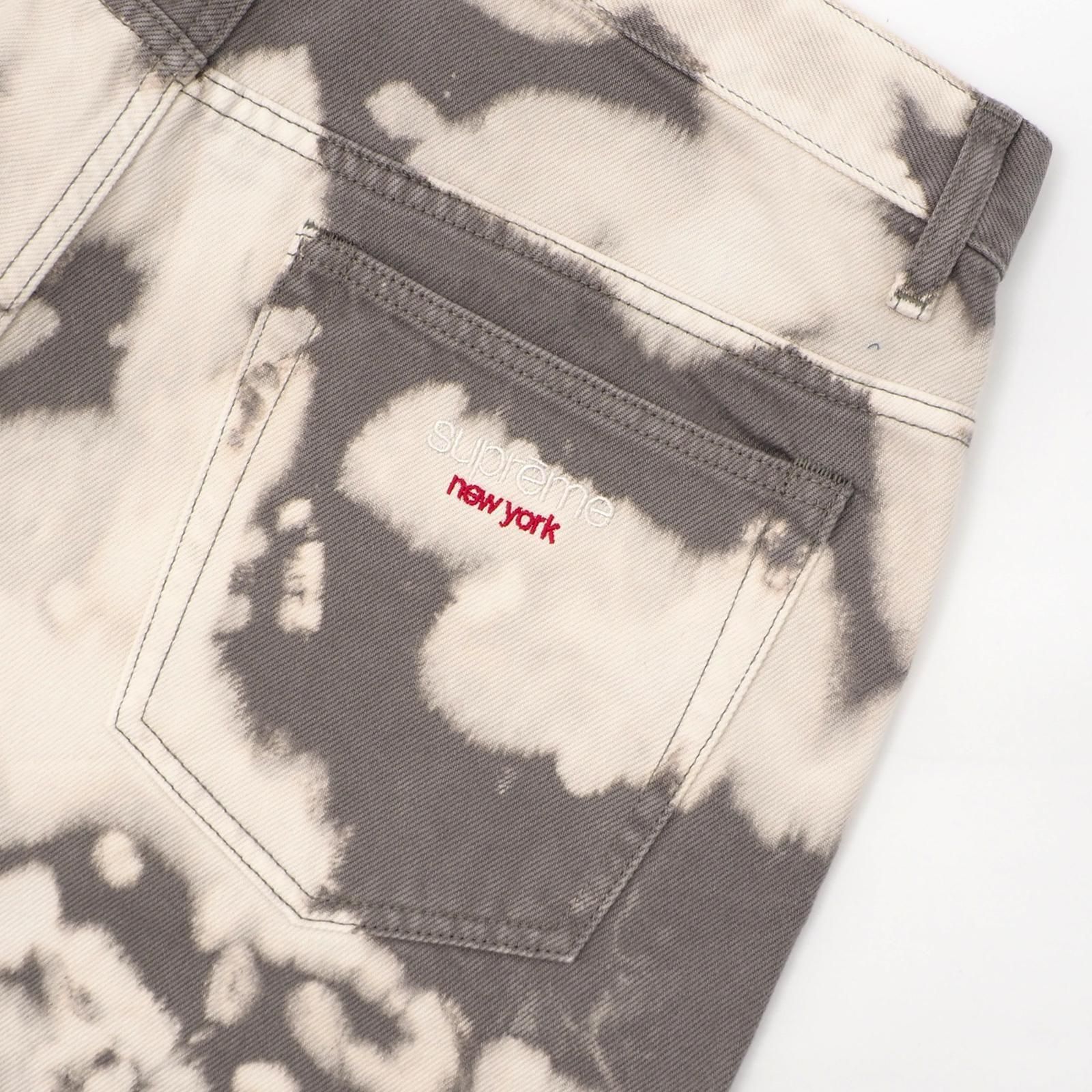 30 Supreme Baggy Jean Bleached ブリーチ バギー Supreme Baggy Jean Bleached 30 バギー 25ss シュプリーム