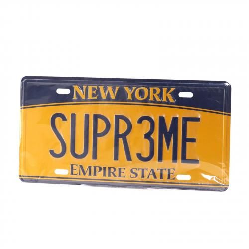 Supreme - License Plate