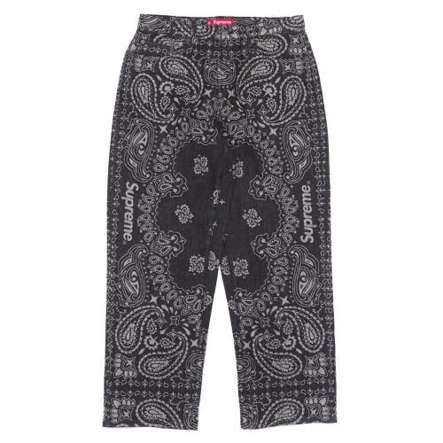 Supreme - Bandana Jacquard Baggy Jean