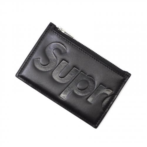 Supreme - Leather Zip Card Holder