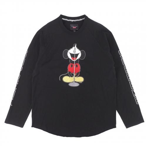 Supreme/Number (N)ine/Mickey Mouse Raglan L/S Top