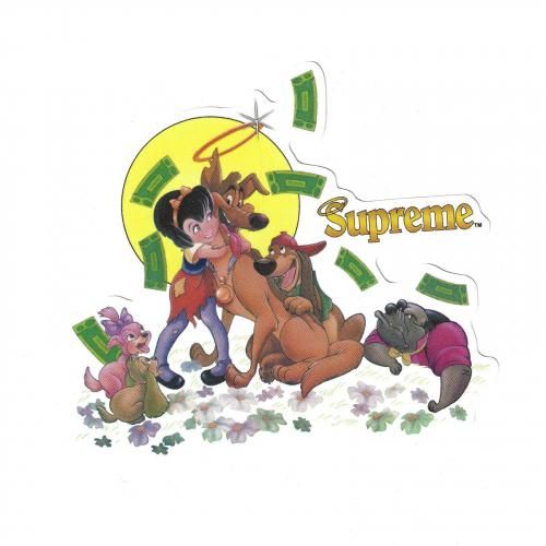 Supreme - All Dogs Go To Heaven Sticker