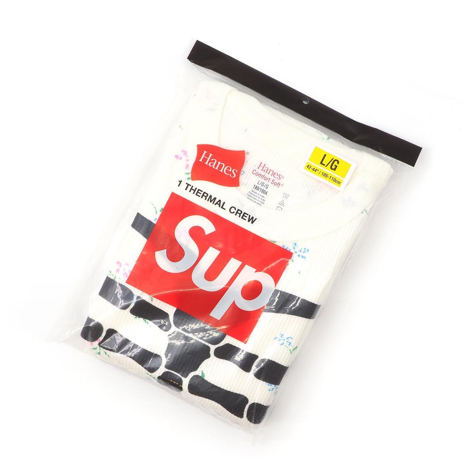 Supreme/Hanes サーマルクルー | 人気の骨プリント - ParkSIDER