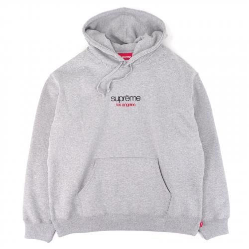 Supreme - Classic Logo Shop Hooded Sweatshirt (Los Angeles)