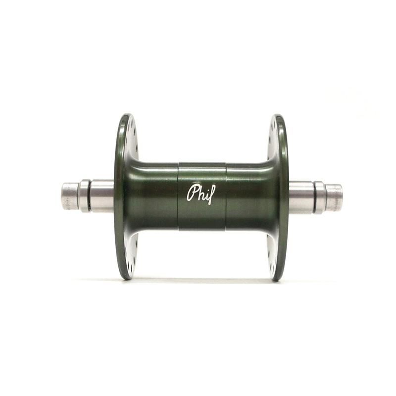 Phil Wood & Co. - MASH Track Hub set (Green) | 世界初のシールド 