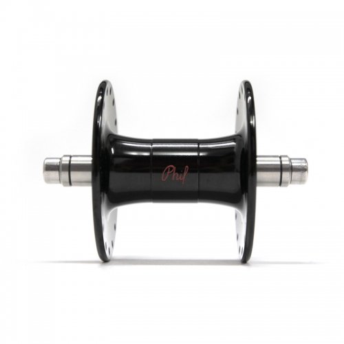 Phil Wood & Co. - Front ISO Track Hub (Black) [NOS]