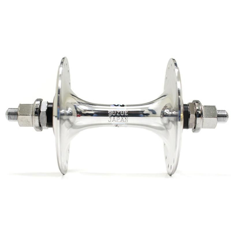 Suzue - Pro Max Track Hub - Front | NJS認可の競輪ハブの復刻版 