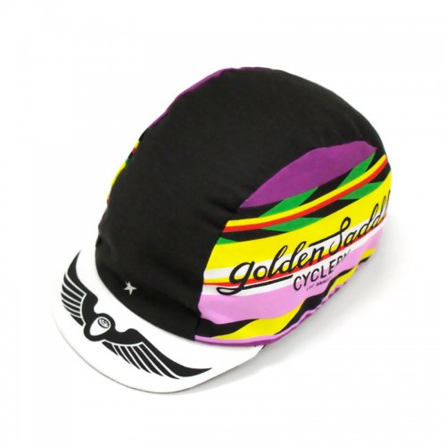 Golden Saddle Cyclery - GSC x Intelligentsia Cycling Cap - Black/Pink
