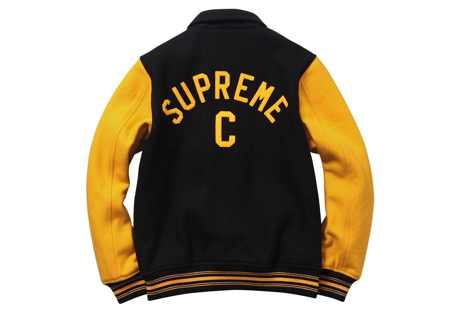 ジャケット/アウターsupreme captain varsity jacket 13aw 16ss