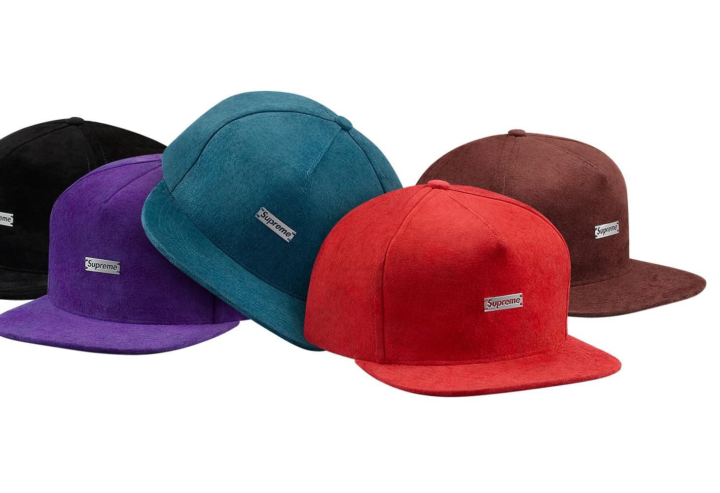 Supreme - Stencil Metal Plate Suede 5-Panel Cap - ParkSIDER