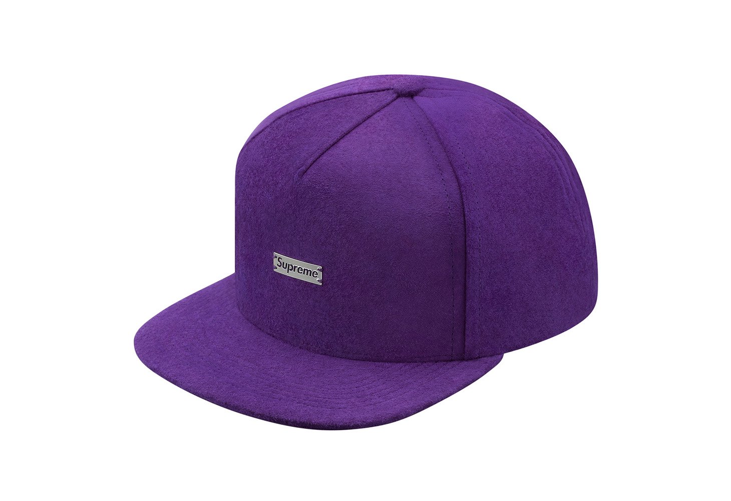 Supreme - Stencil Metal Plate Suede 5-Panel Cap - ParkSIDER