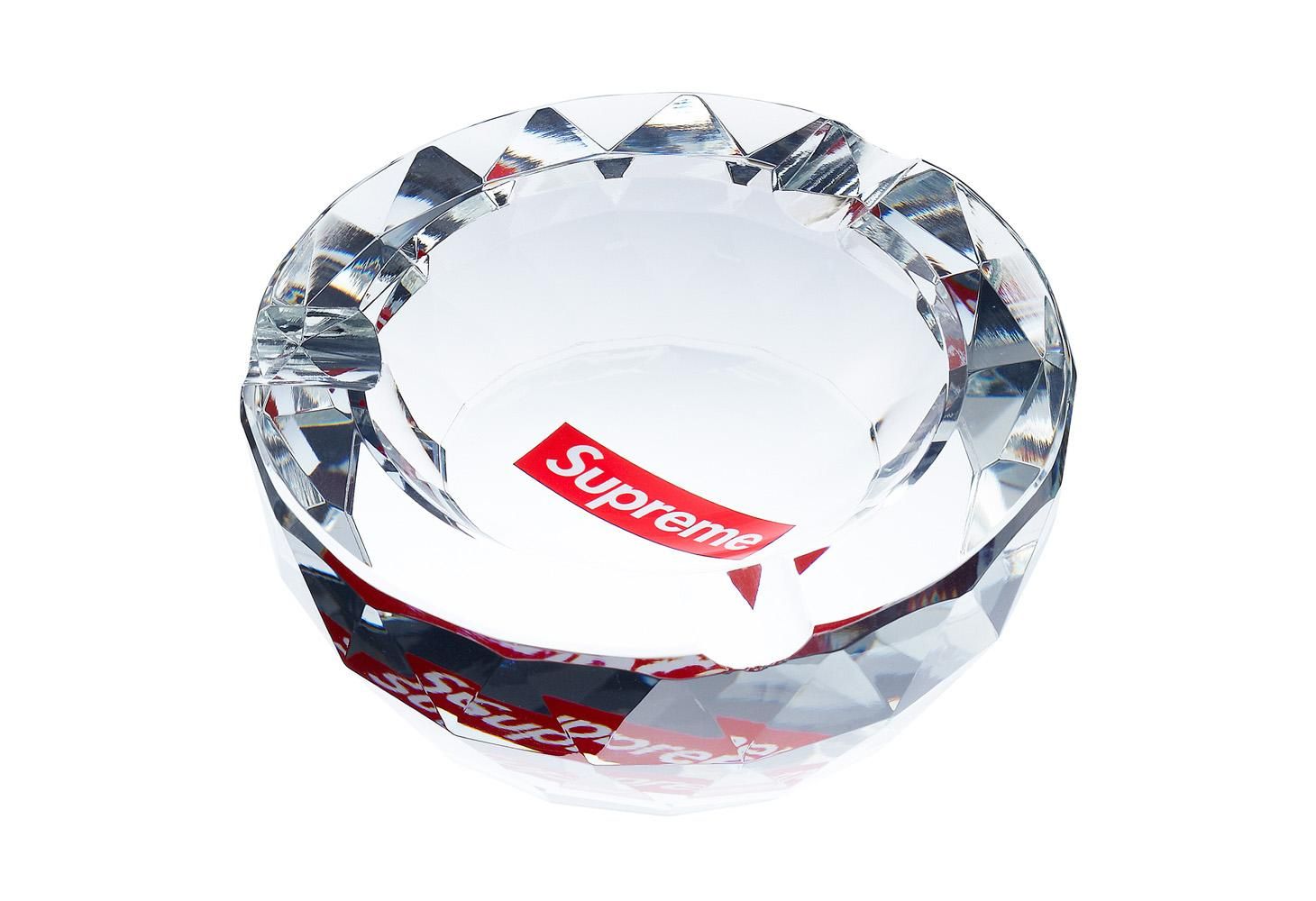 Supreme - Diamond Cut Crystal Ashtray - ParkSIDER