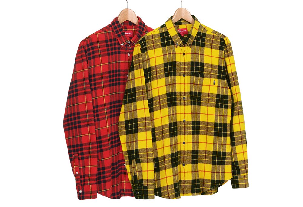 フランネルシャツ【Supreme】 13A/W Tartan Flannel Shirt