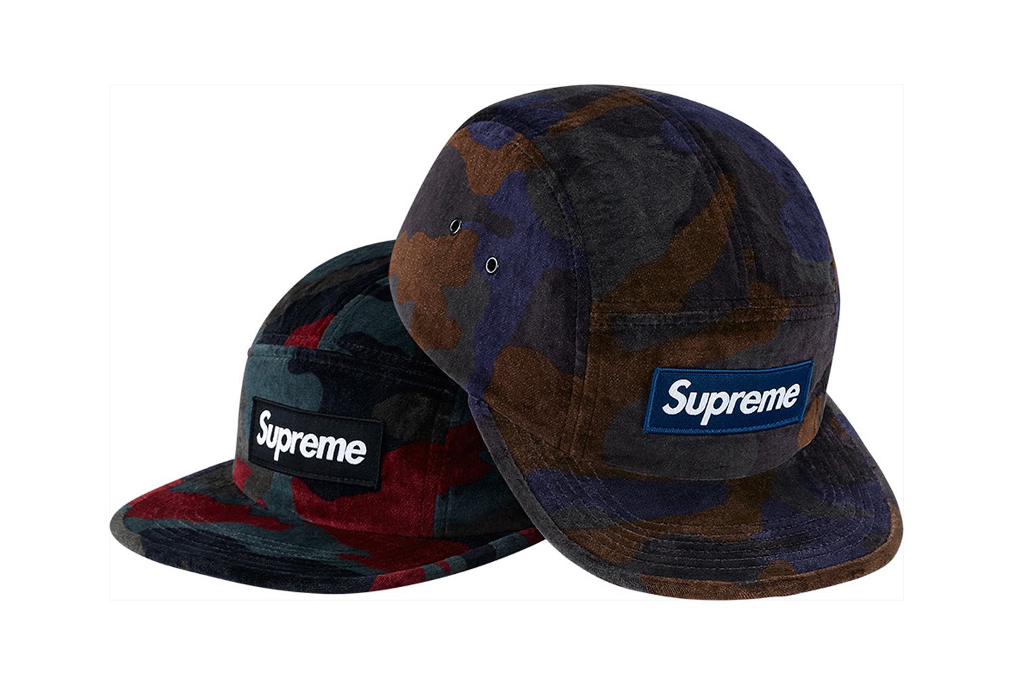 Supreme - Velvet Camo Camp Cap - ParkSIDER