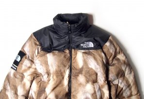 The North Face/Supreme - Fur Print Nuptse Jacket