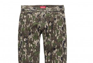 Levi's/Supreme -  Camoflage 505 Zip-Fly Canvas Jean