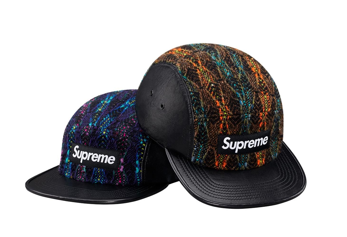 Supreme - Diamond Tweed Camp Cap - ParkSIDER