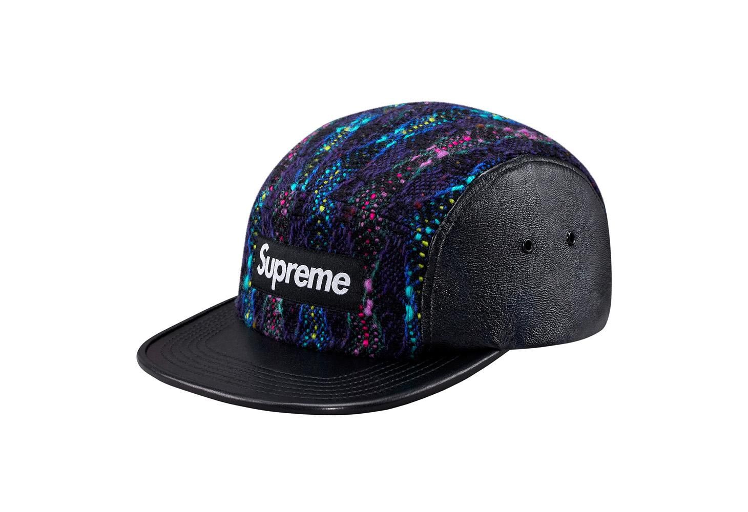 Supreme - Diamond Tweed Camp Cap - ParkSIDER