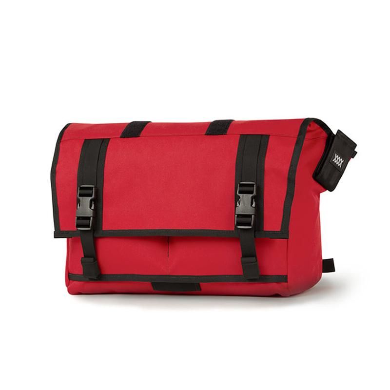 MISSION WORKSHOP - The Monty Roll Top Messenger Bag / Red - ParkSIDER