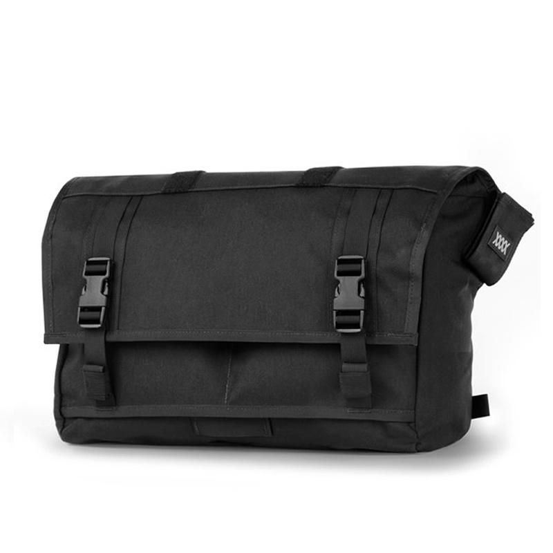 MISSION WORKSHOP - The Rummy Roll Top Messenger Bag / Black