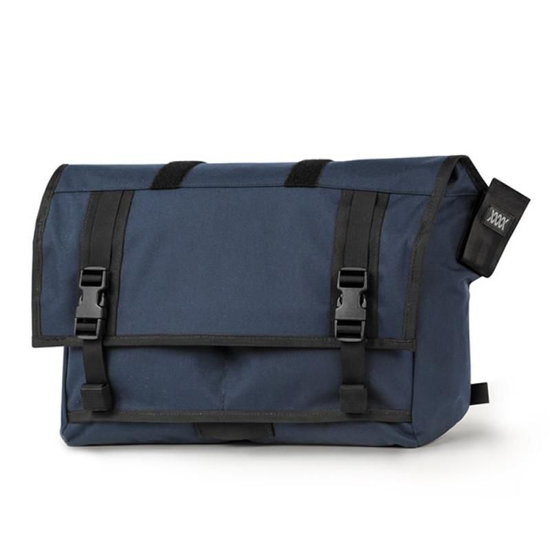 MISSION WORKSHOP - The Shed Roll Top Messenger Bag / Navy - ParkSIDER