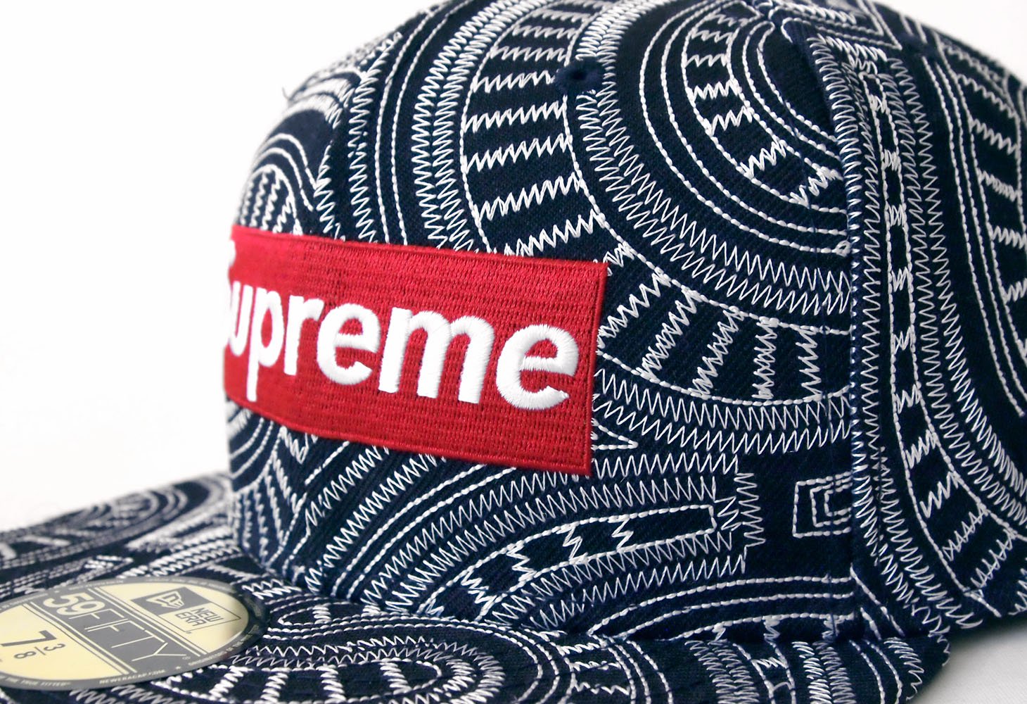 Supreme Uptown BoxLogo NewEra 7 3/8 - キャップ