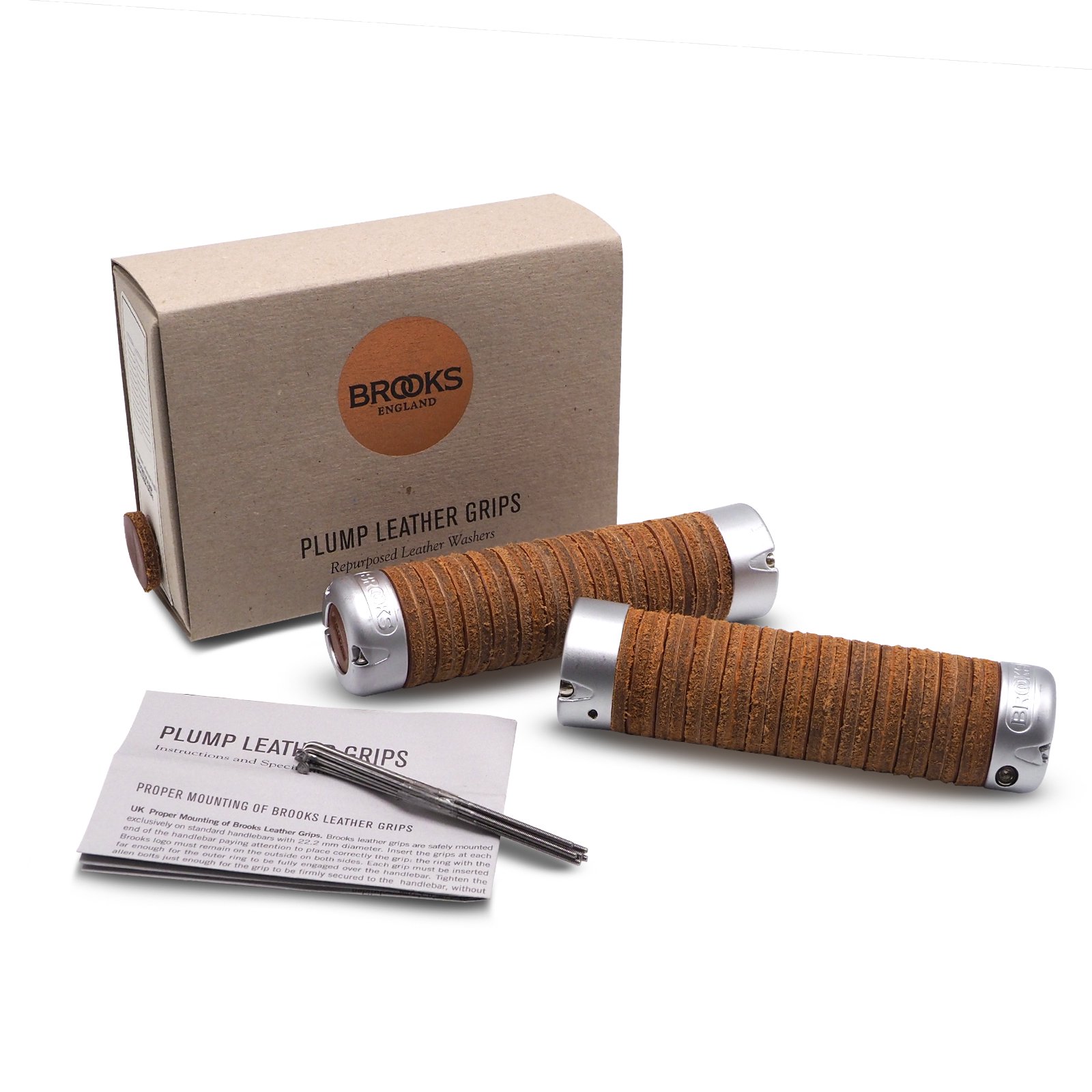 Brooks - Plump Leather Grips - ParkSIDER