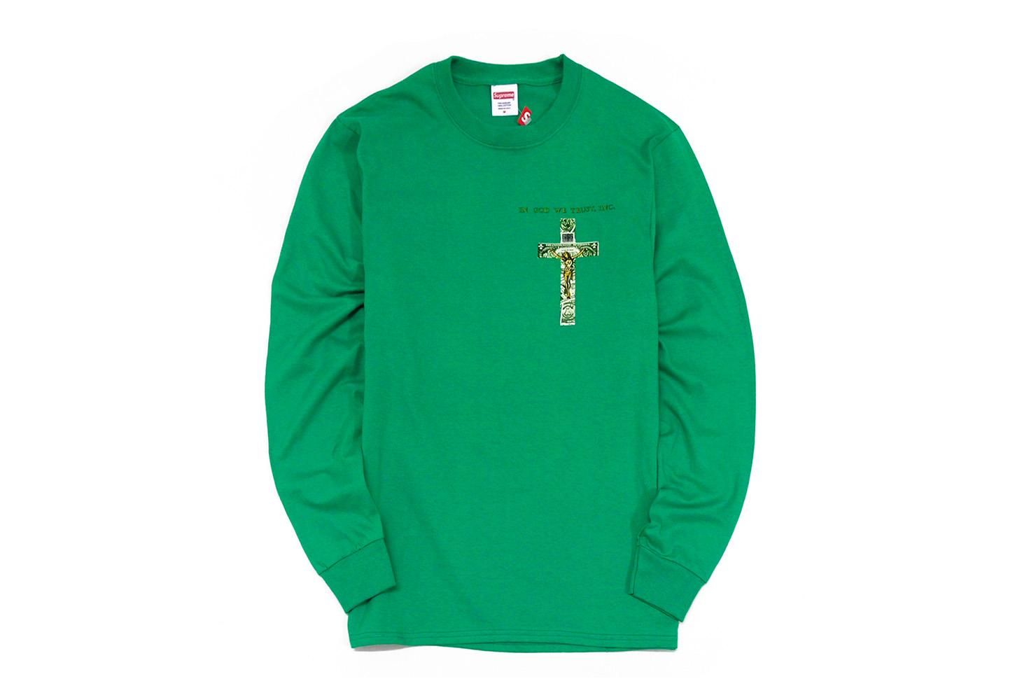 Supreme/Dead Kennedys - In God We Trust L/S Tee - ParkSIDER