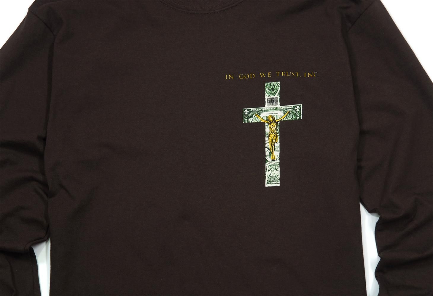 Supreme/Dead Kennedys - In God We Trust L/S Tee - ParkSIDER