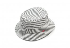 Brooks Brothers/Supreme Seersucker Bucket Hat