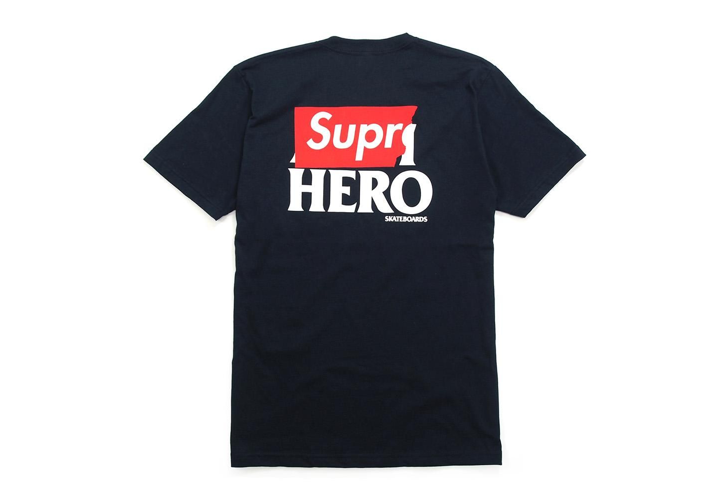 Supreme×ANTI HERO 2016SS Pope Tee シュプリーム×アンタイヒーロー ポープTシャツ 半袖カットソー イーグルプリント マスタード サイズL【220504】【新古品】【me04】