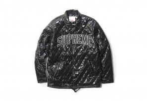 Supreme - Quilted Coaches Jacket