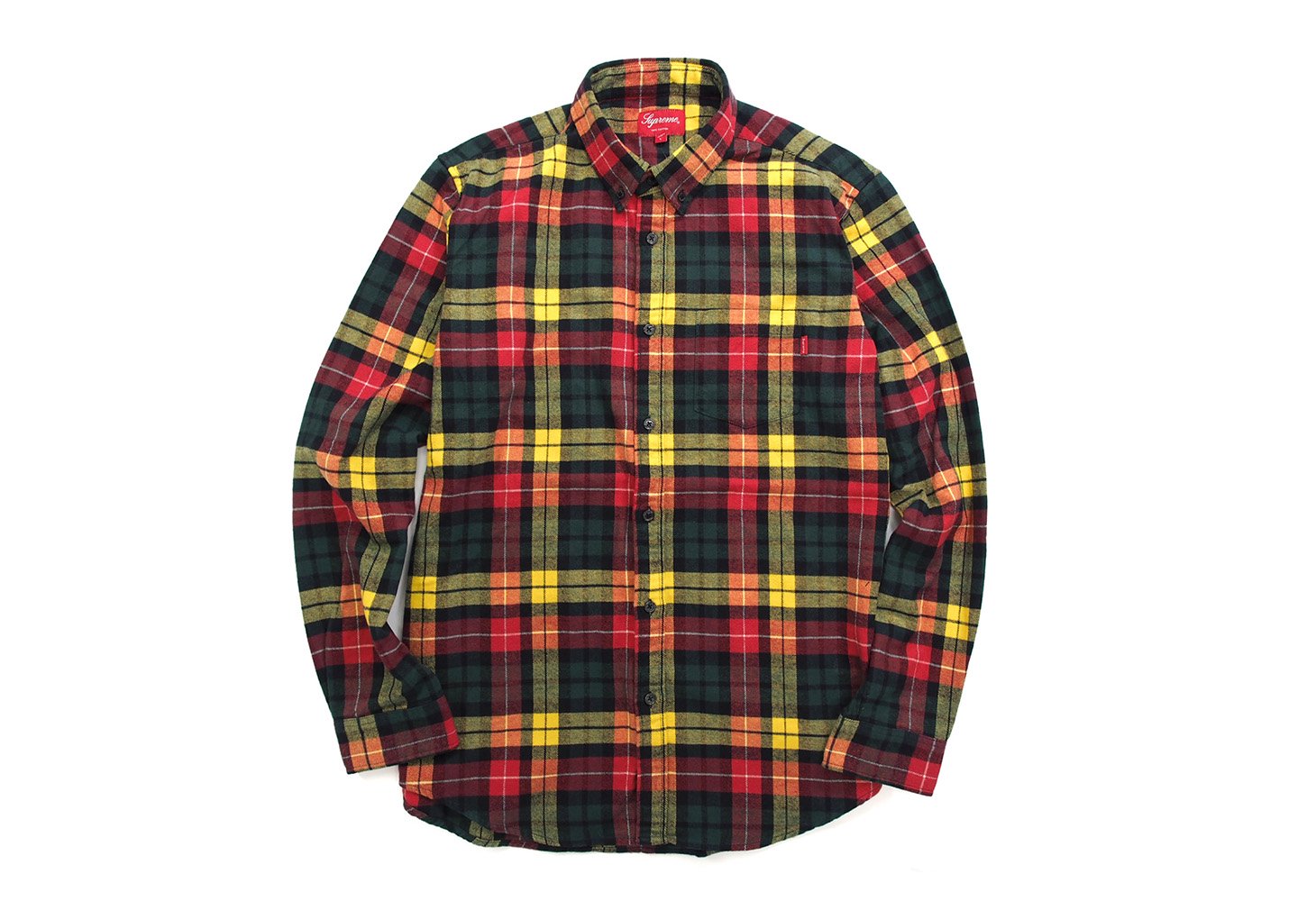 Supreme tartan Flannel shirt チェックシャツ