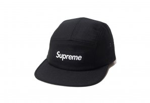 Supreme - Wool Herringbone Camp Cap